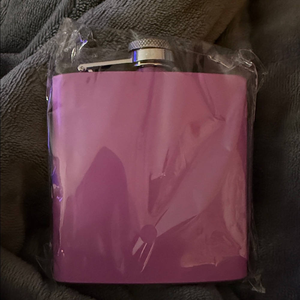 Pink Stainless Steel Flask